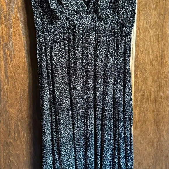 Lulus Black Floral Ruffled Tiered Maxi Dress - Medium - Picture 4 of 5